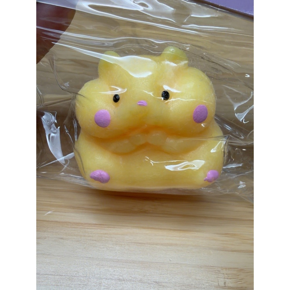 ORB Taba-licious Fluffs Yellow Hamster Squishy Series 1 TABA New